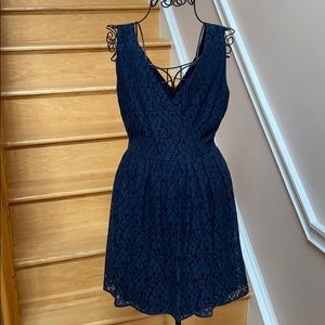 AQUA floral lace dress